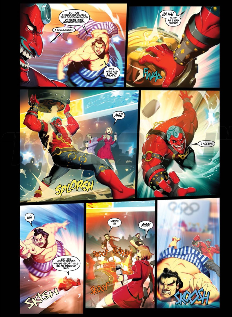 Illustration for article titled This New Super Street Fighter Graphic Novel from Udon Delivers a Greasy Battle Royale